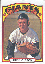 1972 Topps Baseball Cards      643     Russ Gibson